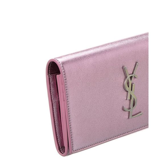 Saint Laurent Cassandre Large Leather Continental Wallet - Picture 3 of 5